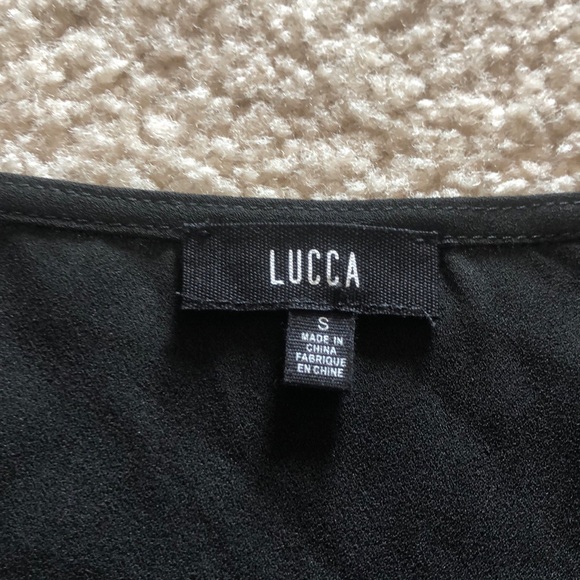 NWOT LUCCA black top - Picture 3 of 3